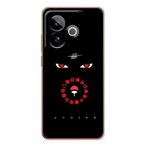 Чехол с принтом «глаза Итачи» для Realme GT 7T