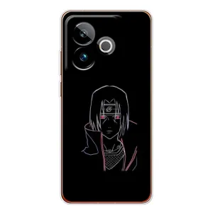 Чехол с принтом «силуэт Итачи» для Realme GT 7T