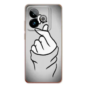 Чохол з принтом для Realme GT 7T (AlphaPrint - Знак сердечка)