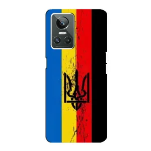 Украинские Чехлы для Realme GT Neo 3 с картинкой УПА (AlphaPrint) (Прапор УПА)