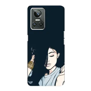 Чохол з друком для Realme GT Neo 3 - (Мода) (AlphaPrint) (Гарна дівчина)
