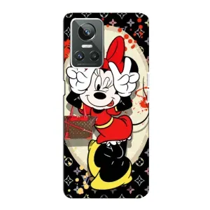 Чохол Disney Mouse Realme GT Neo 3 (PREMIUMPrint) (Мінні peace)