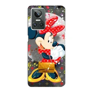 Чохол Disney Mouse Realme GT Neo 3 (PREMIUMPrint) (Minni з бантіком)