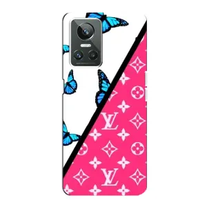 Бренднові Чохли для Realme GT Neo 3 - (PREMIUMPrint) (Мода LV)