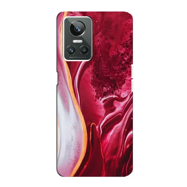 Чехол с принтом «Мрамор красный» для Realme GT Neo 3 Чехол с принтом «Мрамор красный» для Realme GT Neo 3