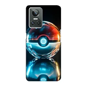 Чохол з Пікачу на Realme GT Neo 3 (М'яч Пікачу)