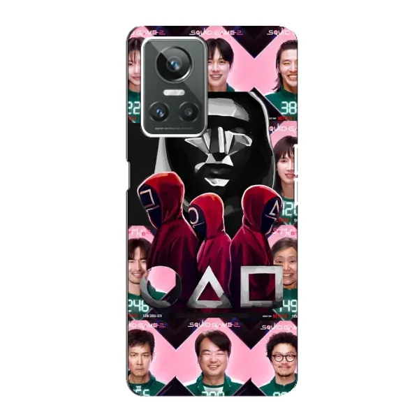 Чохол з принтом «Учасники Гра кальмара» для Realme GT Neo 3 Чохол з принтом «Учасники Гра кальмара» для Realme GT Neo 3