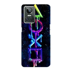Чохли з тематикою Кіберспорт для Realme GT Neo 3 (VPrint) (Pleystation лого)
