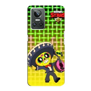Чехлы Brawl Stars для Realme GT Neo 3 (AlphaPrint) (Поко в самбреро)