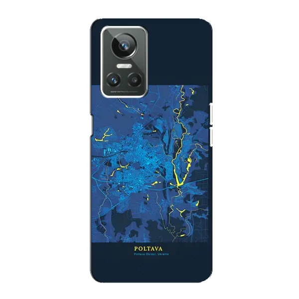 Чохол з принтом «Полтава» для Realme GT Neo 3