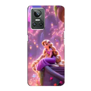 Чохол Рапунцель для Realme GT Neo 3 (Рапунцель у замку)