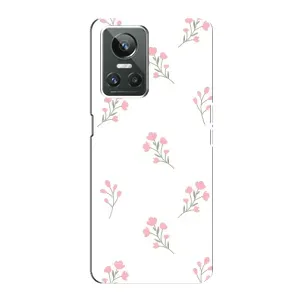 Чохол з розовим принтом для Realme GT Neo 3 (Рожеві квіти)