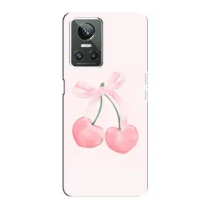 Чохол з розовим принтом для Realme GT Neo 3 (Рожеві вишні)