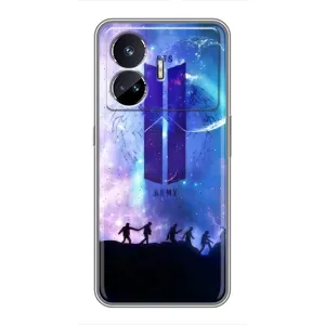 Чехлы BTS для Realme GT Neo 5 (AlphaPrint) (Army BTS)