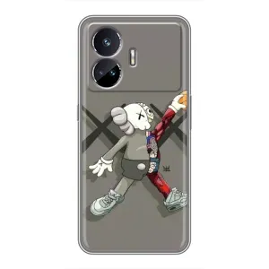 Чехлы для Realme GT Neo 5 - Bearbrick Louis Vuitton (PREMIUMPrint) (Беарбрик Джордан)