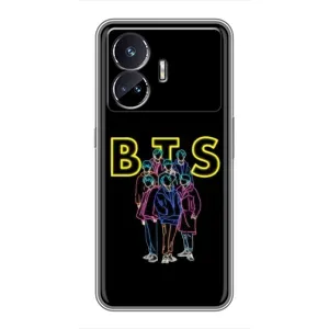 Чехлы BTS для Realme GT Neo 5 (AlphaPrint) (BTS стайл)
