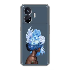 Чехлы (ART) Цветы на Realme GT Neo 5 (VPrint) (Цветы на голове)