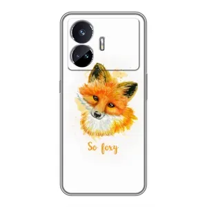 Чехлы с картинкой Лисички для Realme GT Neo 5 (VPrint) (Девочка Лиса)