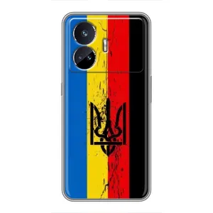 Украинские Чехлы для Realme GT Neo 5 с картинкой УПА (AlphaPrint) (Флаг УПА)