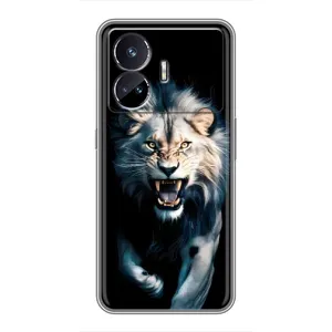 Чохол з картинкою 'Хижаки' для Realme GT Neo 5 (Лев у темряві)
