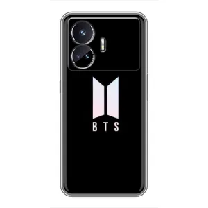 Чехлы BTS для Realme GT Neo 5 (AlphaPrint) (Лого BTS)