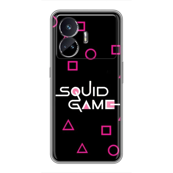 Чехол с принтом «Паттерн Игра кальмара» для Realme GT Neo 5
