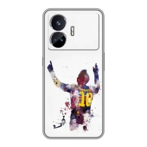 Чехлы Месси для Realme GT Neo 5 (AlphaPrint) (Messi Barca)