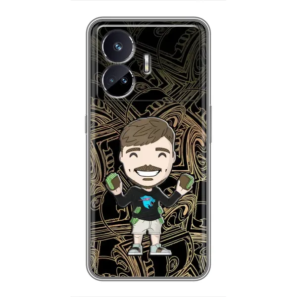 Чехол с принтом «Mister Beast» для Realme GT Neo 5