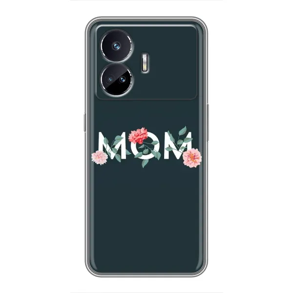 Чехол с принтом «Mom дизайн» для Realme GT Neo 5