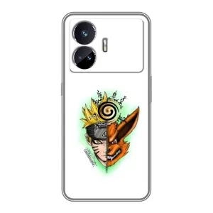 Naruto Anime Чехлы для Реалми ДжТ Нео 5 (AlphaPrint) (Наруто Курама)