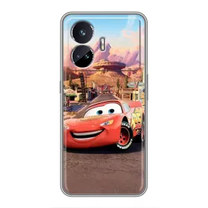 Силиконовый чехол Маквин для Realme GT Neo 5 (Радиаторный Спрингс Маквин)