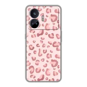 Чохол з розовим принтом для Realme GT Neo 5 (Рожевий леопард)