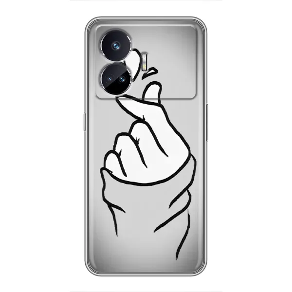 Чехол с принтом «Значок Love» для Realme GT Neo 5 Чехол с принтом «Значок Love» для Realme GT Neo 5