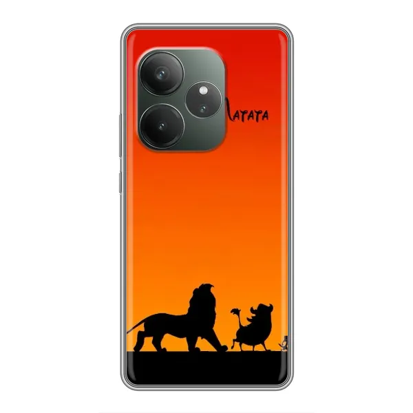 Чехол с принтом «Акуна Матата закат» для Realme GT Neo 6 SE