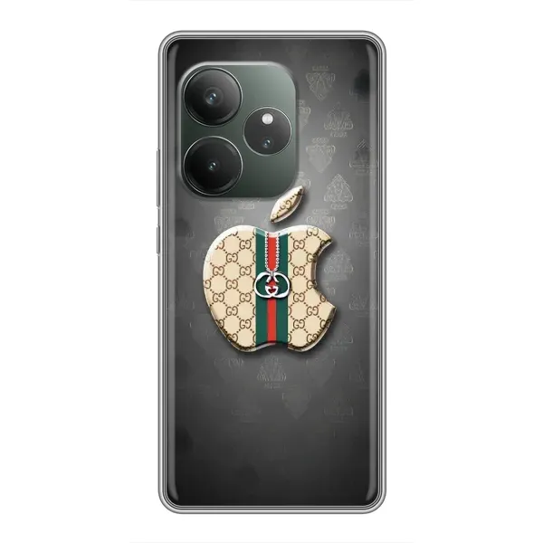 Чохол з принтом «Apple gucci» для Realme GT Neo 6 SE