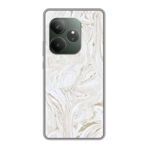 Чехол с принтом «Белый мрамор» для Realme GT Neo 6 SE Чехол с принтом «Белый мрамор» для Realme GT Neo 6 SE