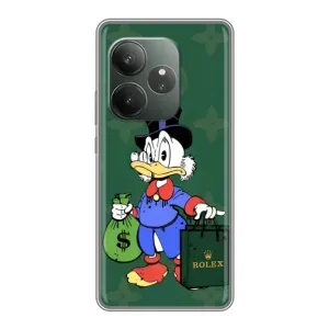 Чехлы для Realme GT Neo 6 SE - Скрудж МакДак Louis Vuitton (PREMIUMPrint) (Богатая Утка)