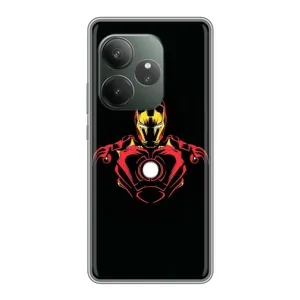 Чохли з героями Марвел Realme GT Neo 6 SE (VPrint) (Залізна людина)