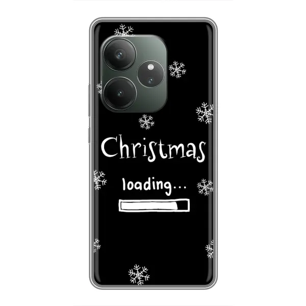 Чехол с принтом «Christmas loading» для Realme GT Neo 6 SE Чехол с принтом «Christmas loading» для Realme GT Neo 6 SE