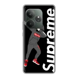 Чеохол для Realme GT Neo 6 SE з картинкою Supreme (AlphaPrint) (Деб Супрім)