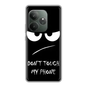 Чохол для GT Нео 6 SE - (AlphaPrint) з принтом (ТОП продажів) (Dont Touch)