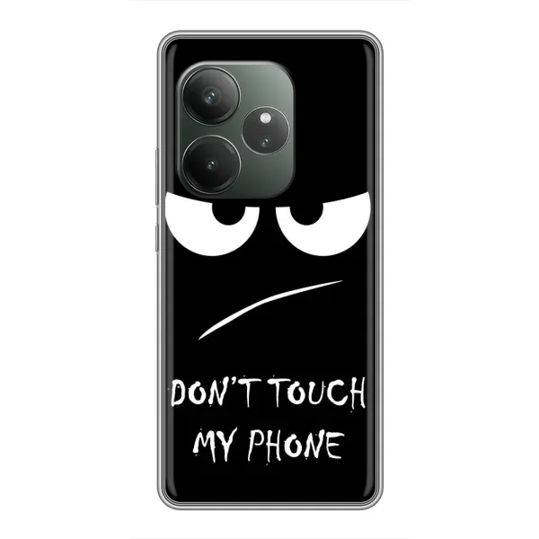 Чехол с принтом «Dont Touch» для Realme GT Neo 6 SE