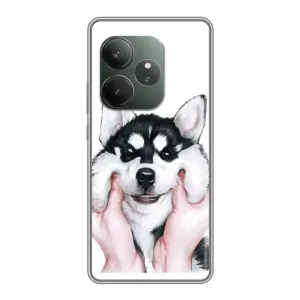 Чохли з собаками для Realme GT Neo 6 SE (VPrint) (Радісний Хаскі)