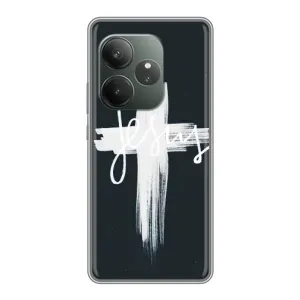 Чехол для Realme GT Neo 6 SE (AlphaPrint) - (Христианские) (Иисус)