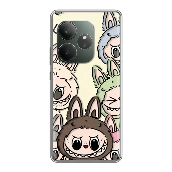 Чехол с принтом «Золотая обезьяна Bored Ape» для Realme GT Neo 6 SE