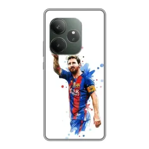 Чехлы Месси для Realme GT Neo 6 SE (AlphaPrint) (Лео Месси)