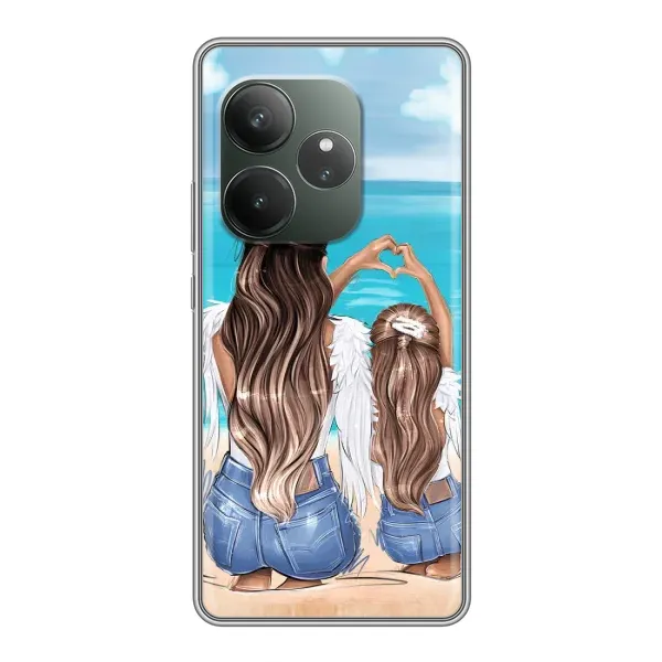 Чехол с принтом «Мама с доченькой» для Realme GT Neo 6 SE
