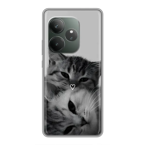 Чехол с принтом «Пара котов» для Realme GT Neo 6 SE