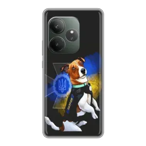 Чохли з картинкою собаки Патрон для Realme GT Neo 6 SE (AlphaPrint) (Патрон собачка)