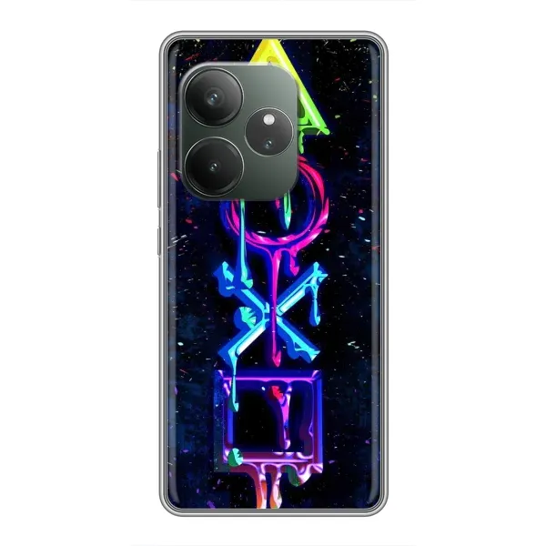 Чехол с принтом «Pleystation лого» для Realme GT Neo 6 SE